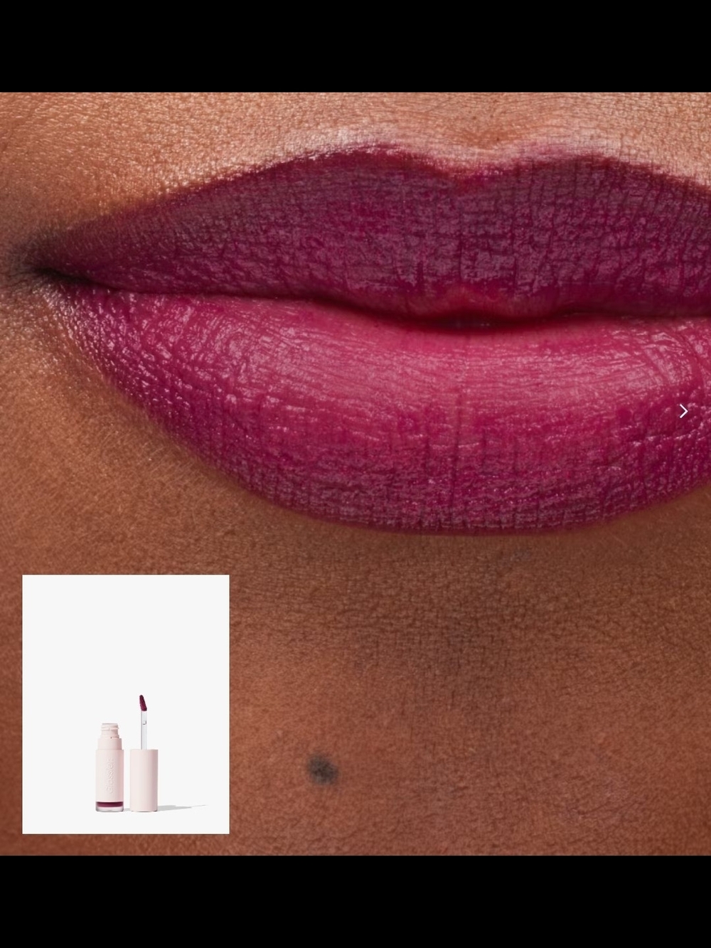 3Glossier Rich Berry Lip Tint - Deep Plum Pink
